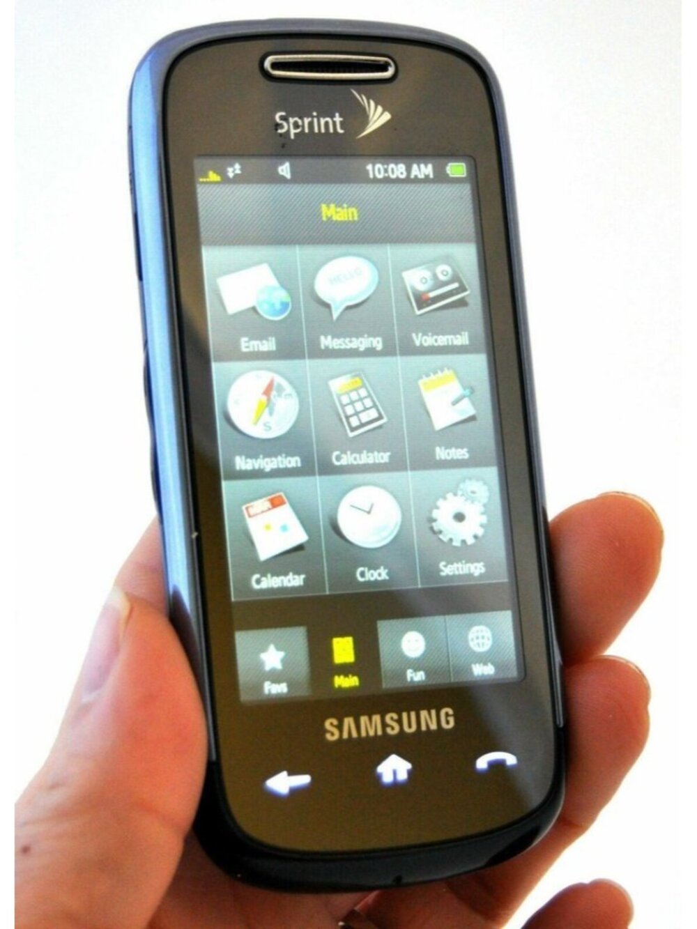 (For Collection) Samsung SPH-M810 Instinct S30 Sprint Cell Phone bluetooth GPS